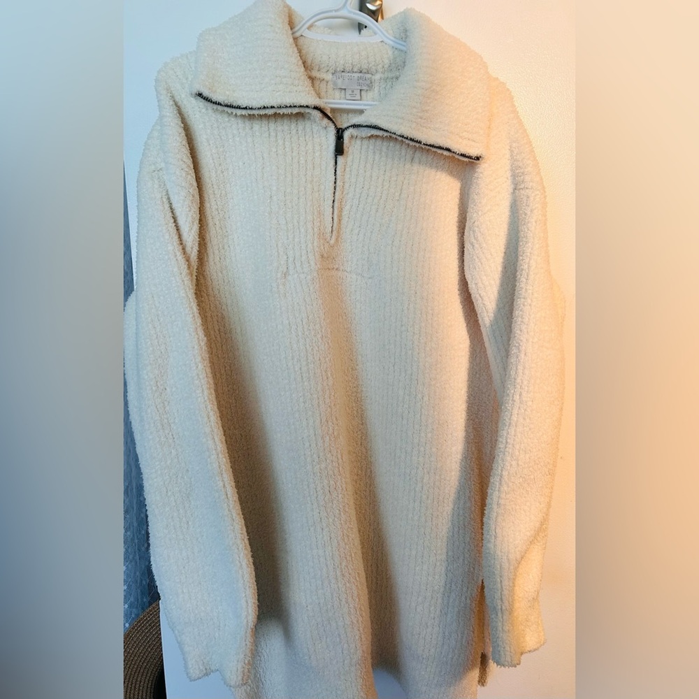 Barefoot Dreams CozyChic Half Zip Tunic